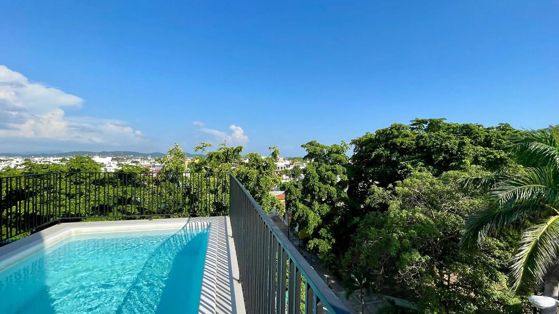 Depa Para 6 Con Alberca En Roof - Perlas 9 Mazatlan